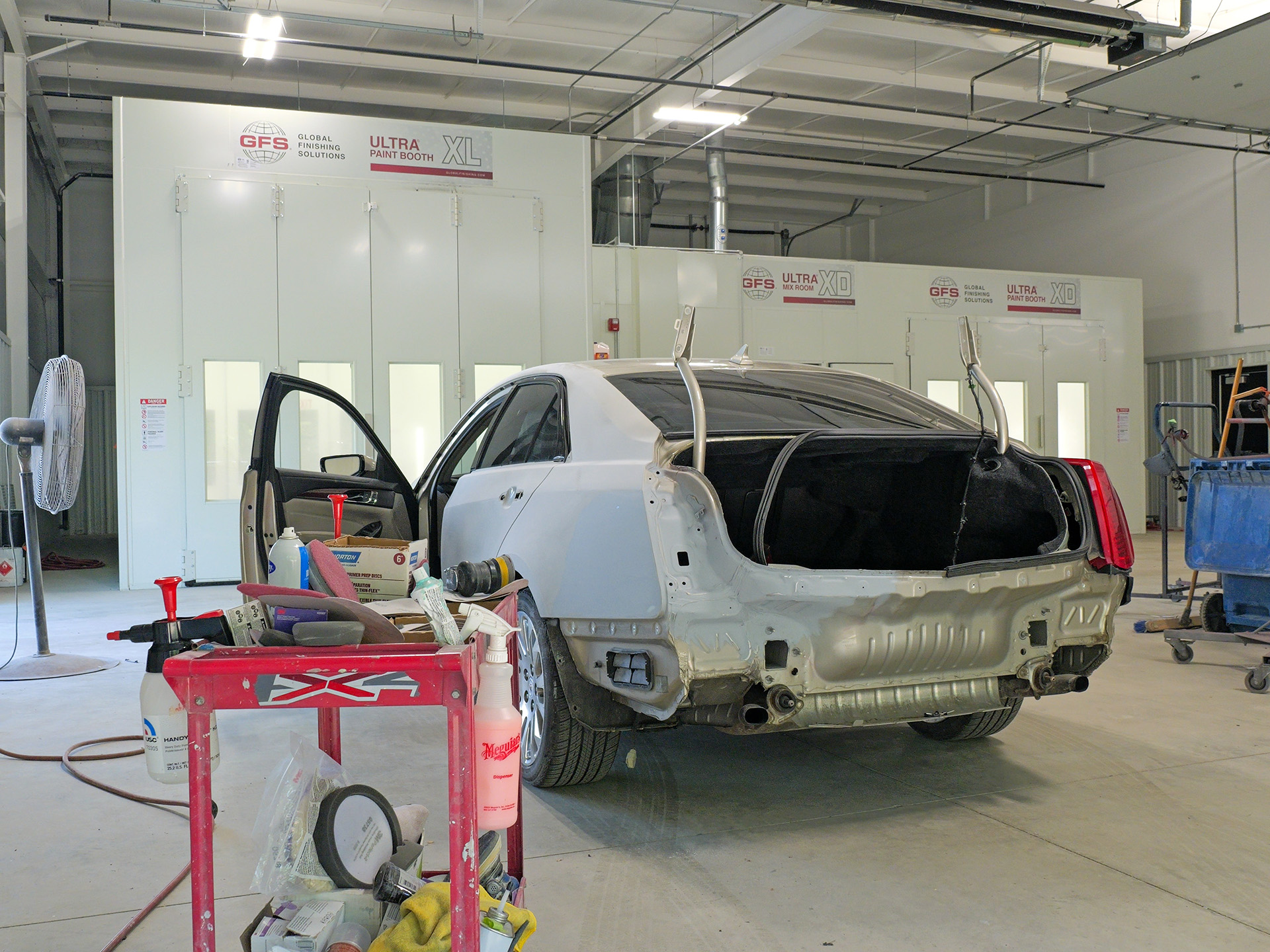 Completed body work at Jim Winter Auto Body