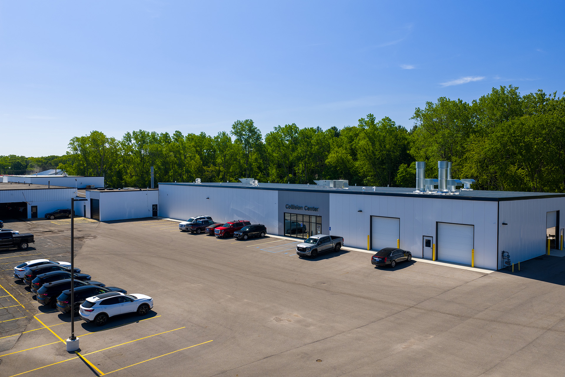 Vehicle repaired by Jim Winter Auto Body in Jackson, Michigan